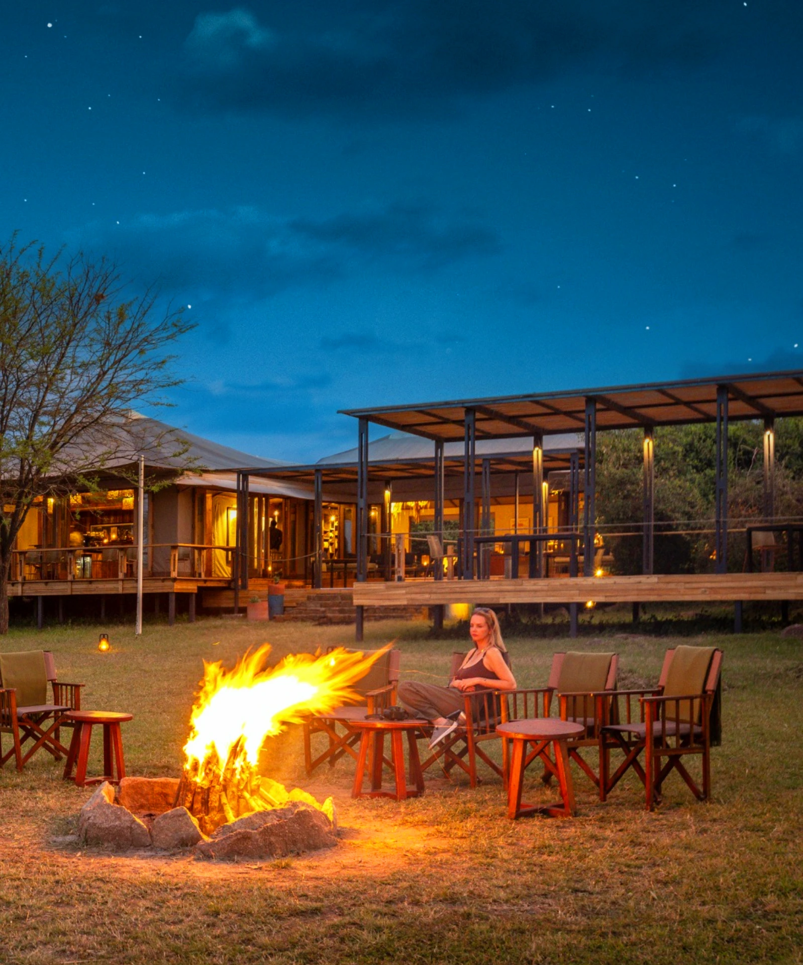Luxury Safari Lodge in Africa